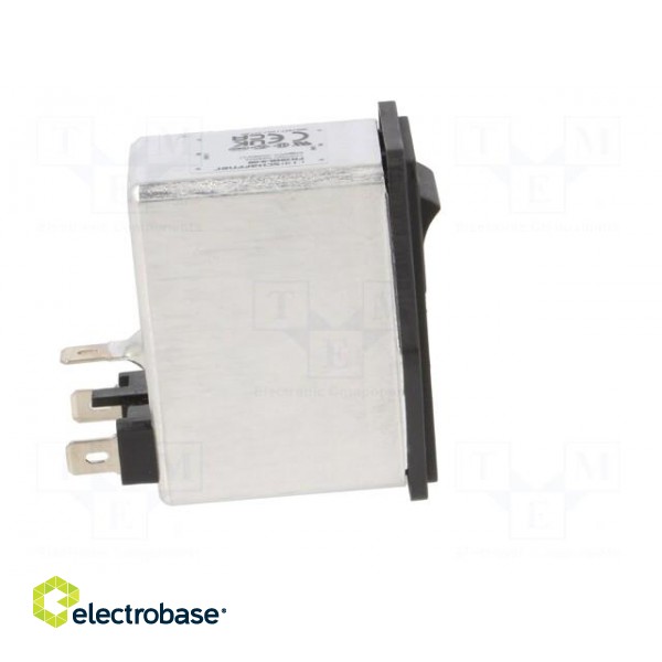 Connector: AC supply | socket | male | 6A | 250VAC | C14 (E) | -25÷85°C фото 7