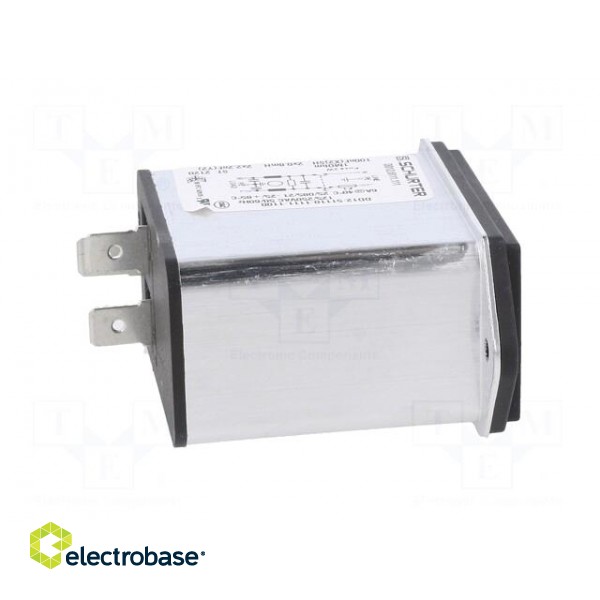 Connector: AC supply | socket | male | 6A | 250VAC | C14 (E),shielded фото 7