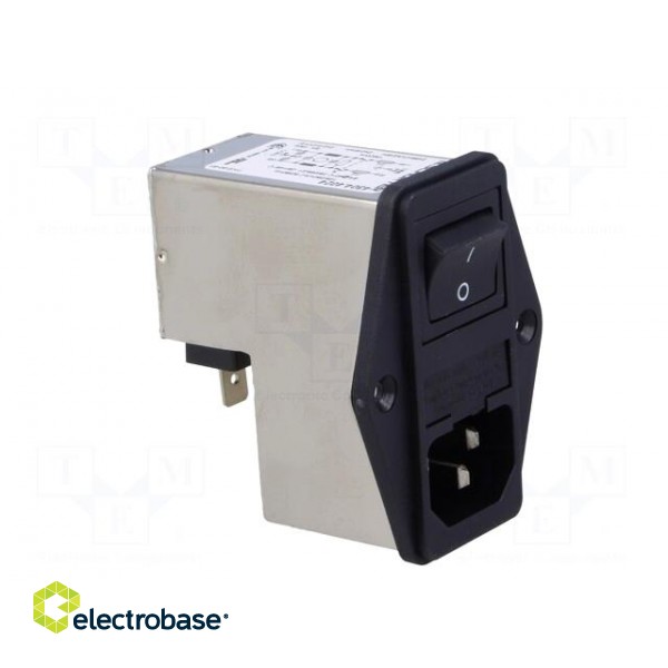 Connector: AC supply | socket | male | 6A | 250VAC | IEC 60320 | C14 (E) фото 8