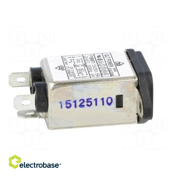 Connector: AC supply | socket | male | 6A | 250VAC | IEC 60320 | C14 (E) фото 7