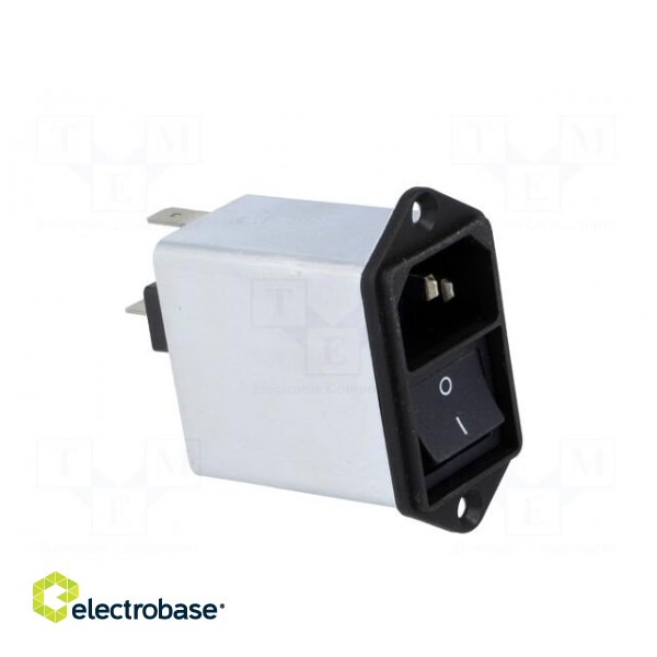 Connector: AC supply | socket | male | 6A | 250VAC | IEC 60320 | -25÷85°C фото 8