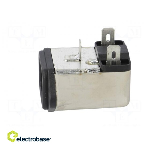 Connector: AC supply | socket | male | 6A | 250VAC | IEC 60320 | -25÷85°C фото 3