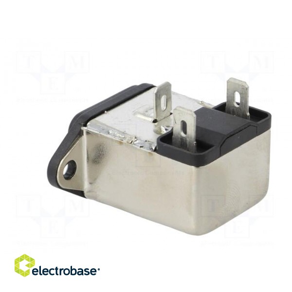 Connector: AC supply | socket | male | 6A | 250VAC | IEC 60320 | -25÷85°C фото 4