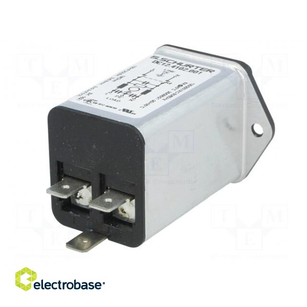 Connector: AC supply | socket | male | 6A | 250VAC | IEC 60320 | C14 (E) image 6