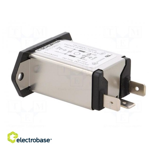 Connector: AC supply | socket | male | 6A | 250VAC | IEC 60320 | C14 (E) фото 4