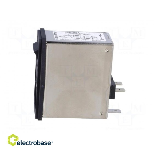 Connector: AC supply | socket | male | 6A | 250VAC | IEC 60320 | -25÷85°C image 3