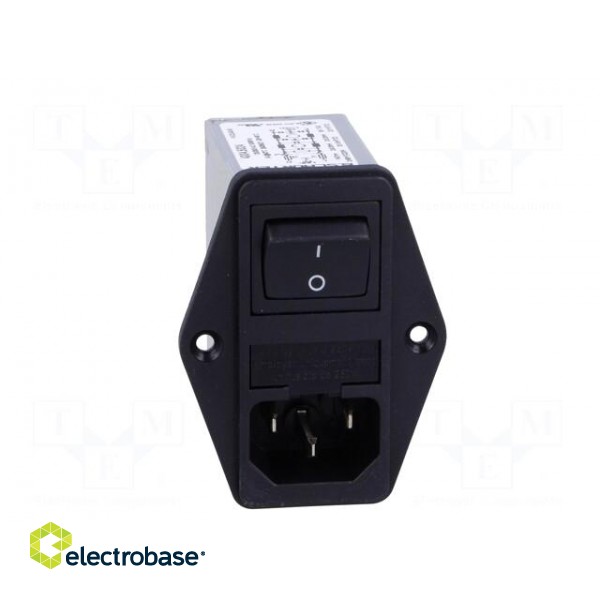 Connector: AC supply | socket | male | 6A | 250VAC | IEC 60320 | -25÷85°C image 9