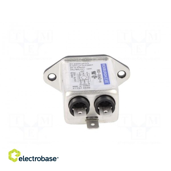 Connector: AC supply | socket | male | 6A | 250VAC | IEC 60320 | -25÷85°C фото 5