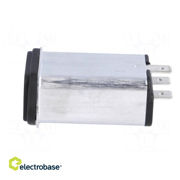 Connector: AC supply | socket | male | 6A | 250VAC | IEC 60320 | -25÷85°C image 3