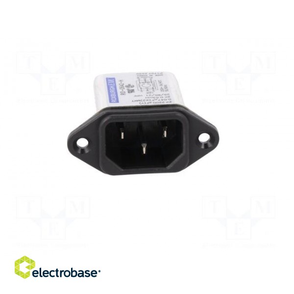 Connector: AC supply | socket | male | 6A | 250VAC | IEC 60320 | -25÷85°C фото 8