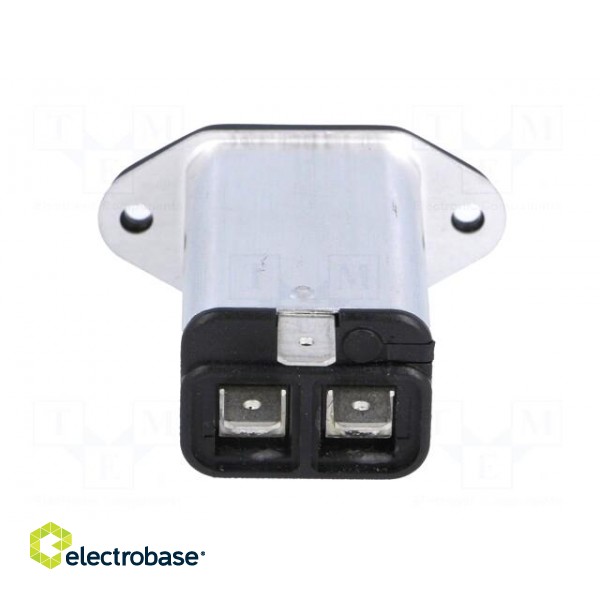 Connector: AC supply | socket | male | 6A | 250VAC | IEC 60320 | -25÷85°C фото 5