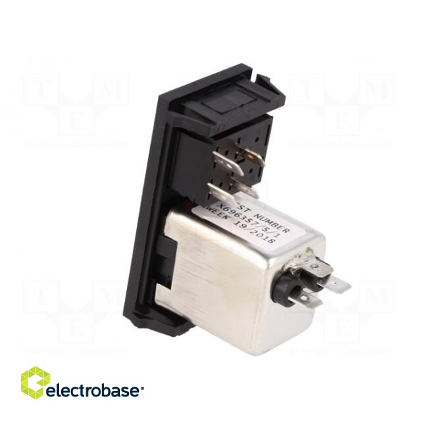 Connector: AC supply | socket | male | 10A | 250VAC | IEC 60320 paveikslėlis 4