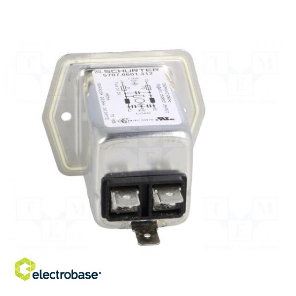 Connector: AC supply | socket | male | 6A | 250VAC | IEC 60320 | -25÷85°C фото 5