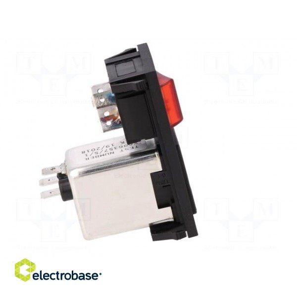 Connector: AC supply | socket | male | 6A | 250VAC | IEC 60320 | C14 (E) image 7