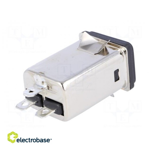Connector: AC supply | socket | male | 6A | 250VAC | IEC 60320 | -25÷85°C фото 6