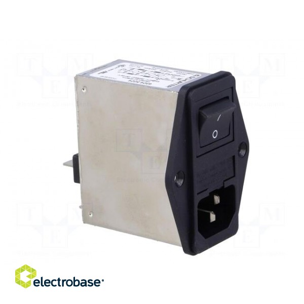 Connector: AC supply | socket | male | 6A | 250VAC | IEC 60320 | -25÷85°C image 8