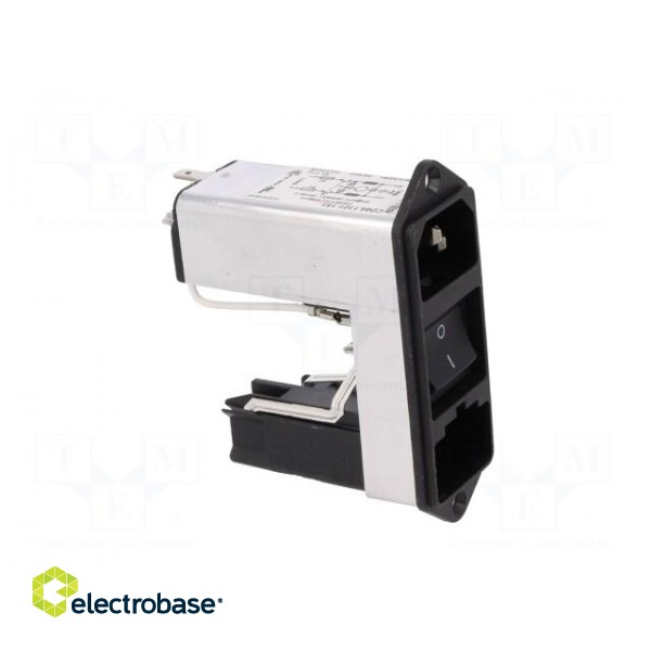 Connector: AC supply | socket | male | 6A | 250VAC | IEC 60320 | C14 (E) image 8