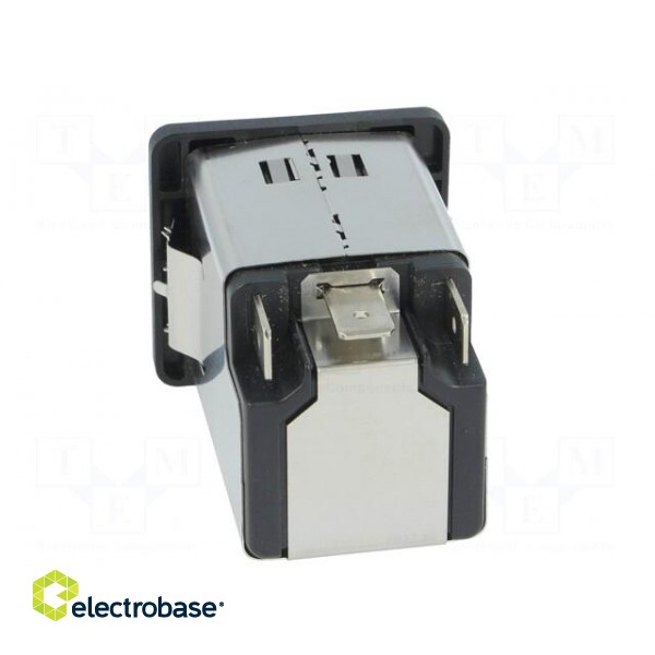 Connector: AC supply | socket | male | 6A | 250VAC | IEC 60320 | C14 (E) image 5