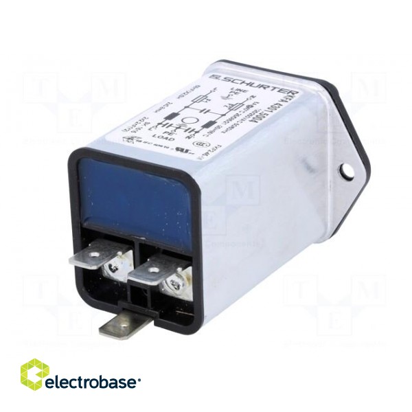 Connector: AC supply | socket | male | 6A | 250VAC | IEC 60320 | 0.8mH фото 6