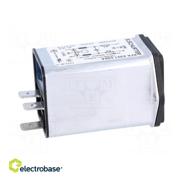 Connector: AC supply | socket | male | 6A | 250VAC | IEC 60320 | 0.8mH фото 7