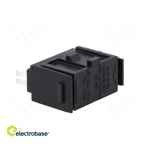 Fuse drawer | IEC 60320 | 1x fuse,Fingergrip | Series: Fusedrawer 2 image 4