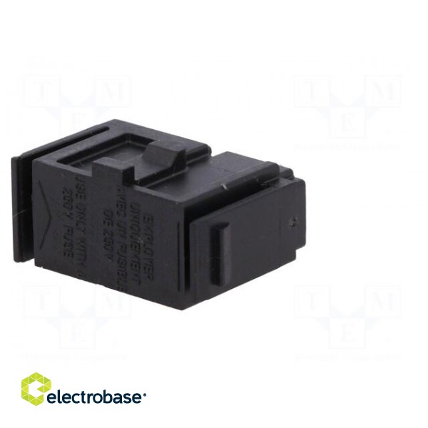 Fuse drawer | IEC 60320 | 1x fuse,Fingergrip | Series: Fusedrawer 2 фото 6