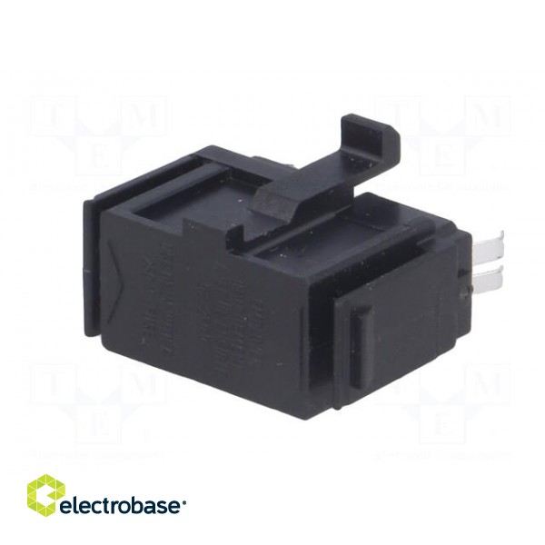 Fuse drawer | IEC 60320 | Extra-Safe | Fusedrawer 2 | Des: fuse x2 paveikslėlis 2