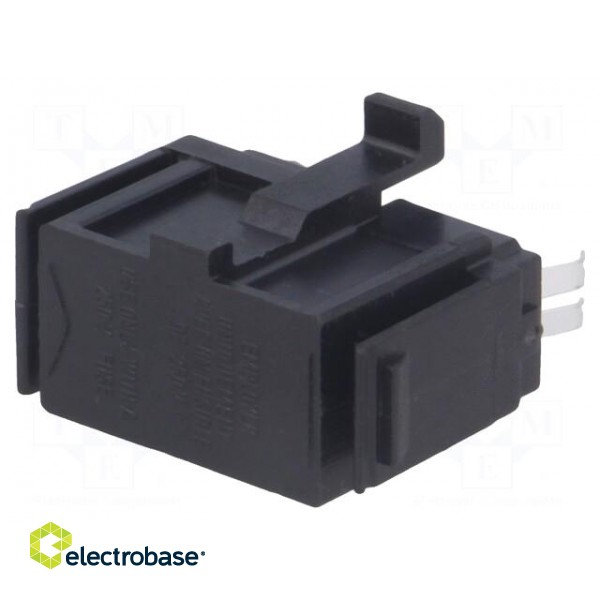 Fuse drawer | IEC 60320 | Extra-Safe | Fusedrawer 2 | Des: fuse x2 paveikslėlis 1