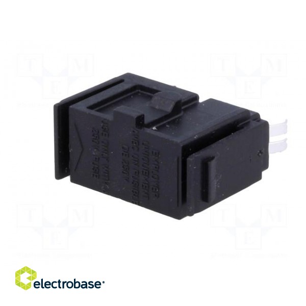 Fuse drawer | IEC 60320 | 2x fuse,Fingergrip | Series: Fusedrawer 2 paveikslėlis 2