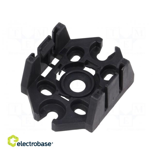 Connector accessories: mounting clamp | 770,WINSTA | Colour: black image 1