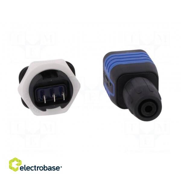 Connector: AC supply | 6.3x0,8mm connectors,screw terminal | 10A image 5