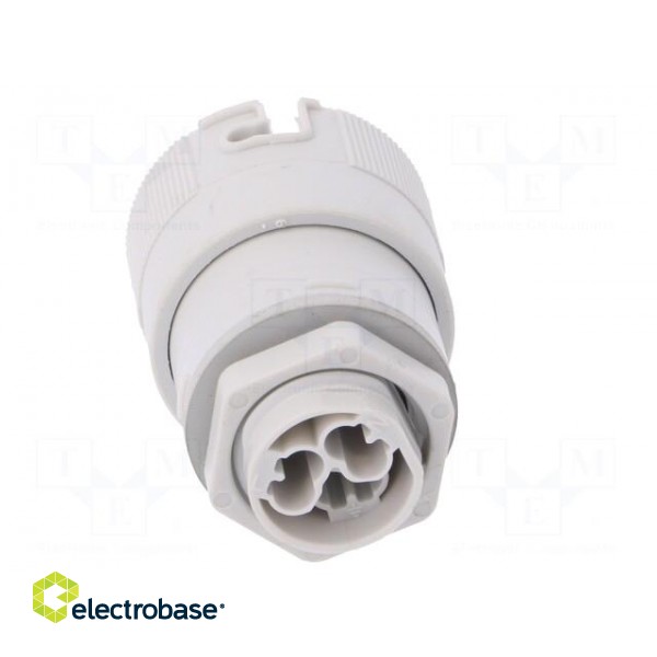 Connector: AC supply | push-in | female | 0.5÷2.5mm2 | 16A | 250V | IP68 фото 5