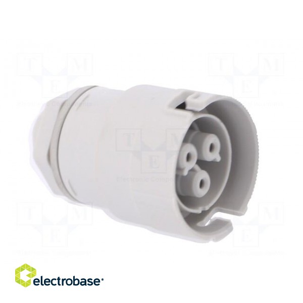 Connector: AC supply | push-in | female | 0.5÷2.5mm2 | 16A | 250V | IP68 фото 8