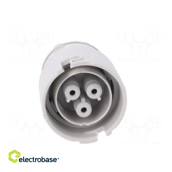 Connector: AC supply | push-in | female | 0.5÷2.5mm2 | 16A | 250V | IP68 image 9