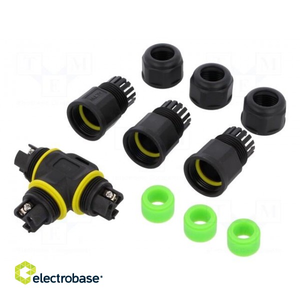 Connector: AC supply | screw terminal | 8.6÷10.5mm | 0.75÷2.5mm2 image 1
