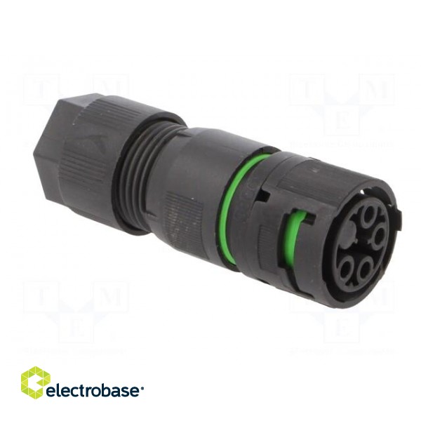 Connector: AC supply | screw terminal | female | 8÷11.5mm | 16A | 400V image 8