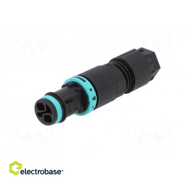 Connector: AC supply | screw terminal | female | TH381 | 5.8÷6.9mm image 2