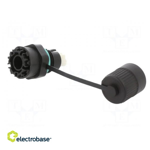 Connector: AC supply | screw terminal | female | TH386 | 400V | ways: 3 image 6