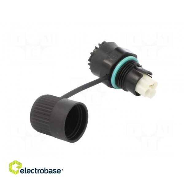 Connector: AC supply | screw terminal | female | TH386 | 400V | ways: 3 image 8