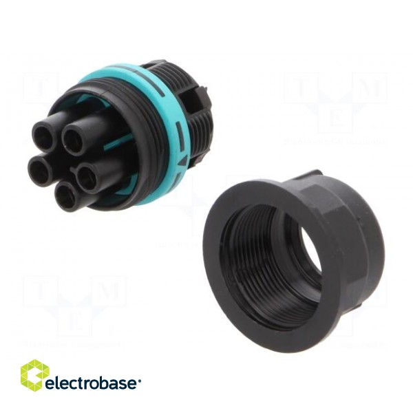 Connector: AC supply | screw terminal | female | TH387 | 0.25÷1.5mm2 image 1