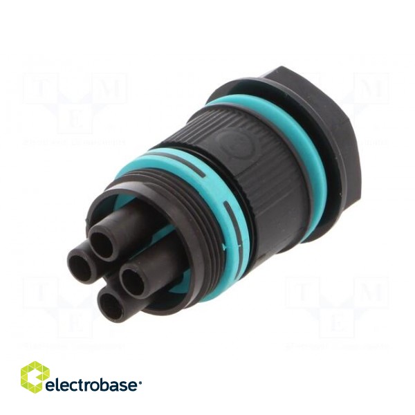 Connector: AC supply | screw terminal | female | TH387 | 0.5÷4mm2 фото 2