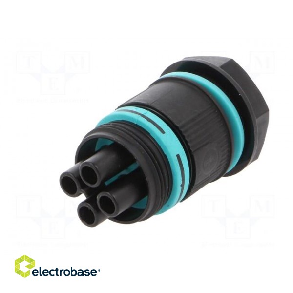 Connector: AC supply | screw terminal | female | TH387 | 0.5÷4mm2 image 2