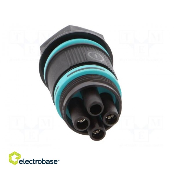 Connector: AC supply | screw terminal | female | TH387 | 0.5÷4mm2 фото 9