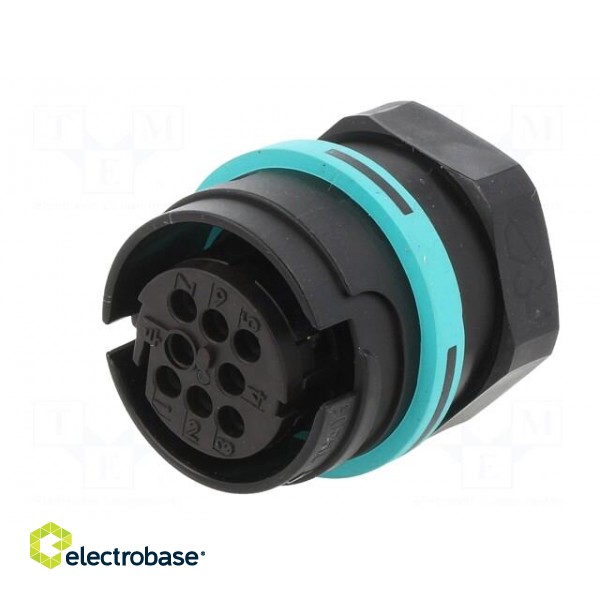 Connector: AC supply | screw terminal | female | TH406 | 0.5÷1mm2 image 2
