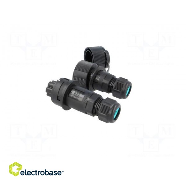 Connector: AC supply | screw terminal | male + female | 6÷14mm | 400V image 4