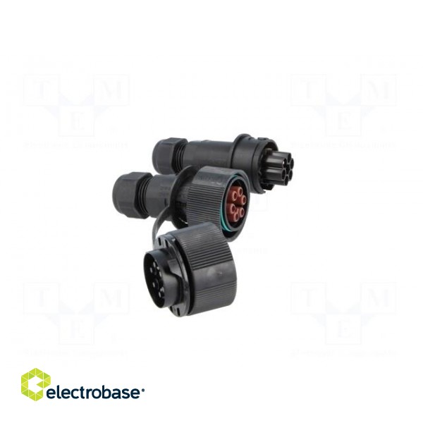 Connector: AC supply | screw terminal | male + female | 6÷14mm | 400V image 8