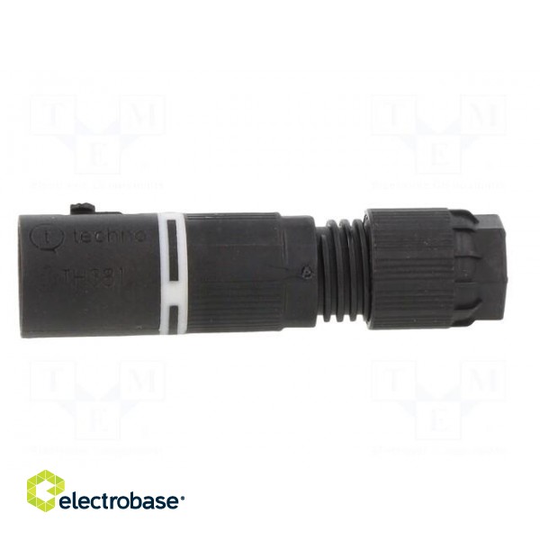 Connector: AC supply | screw terminal | male | TH381 | 7÷8mm | 400V image 3