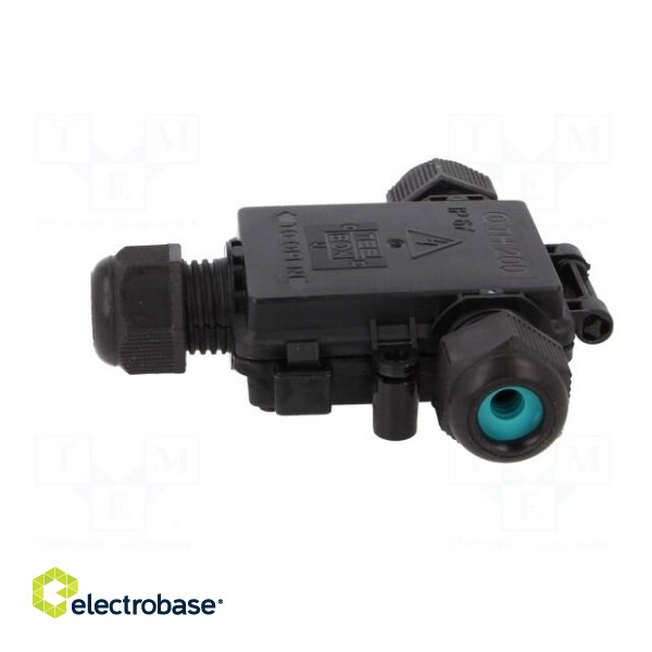 Connector: AC supply | screw terminal | TH200 | 2.5÷9.5mm | 250V | IP67 image 3