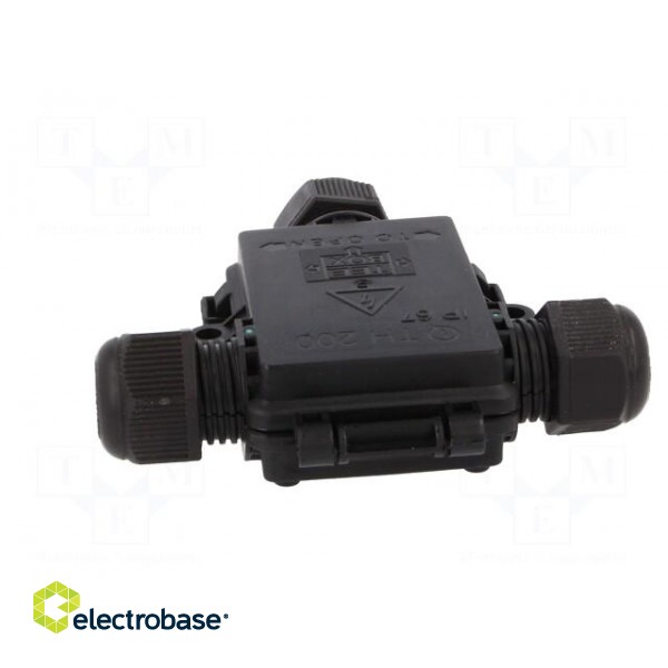 Connector: AC supply | screw terminal | TH200 | 2.5÷9.5mm | 250V | IP67 image 5