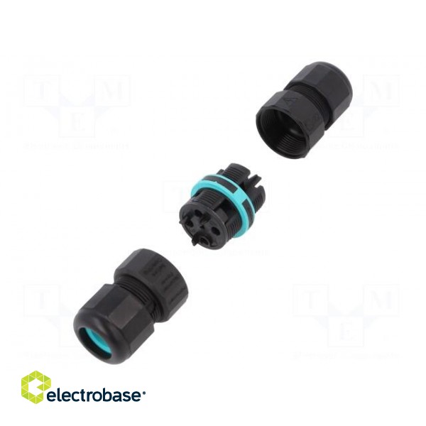 Connector: AC supply | screw terminal | TH391 | 7÷12mm | 0.5÷4mm2 image 1